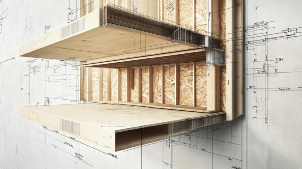 Schema mur ossature bois : que savoir – Visite guidee d’une maison contemporaine en Provence