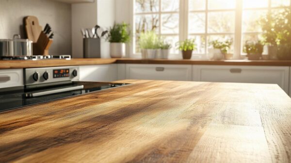 Pourquoi choisir un plan de travail en bois pour votre cuisine